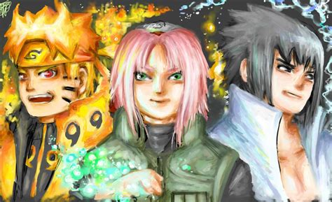 Narutosakurasasuketeam 7 By Hotarutanaka On Deviantart