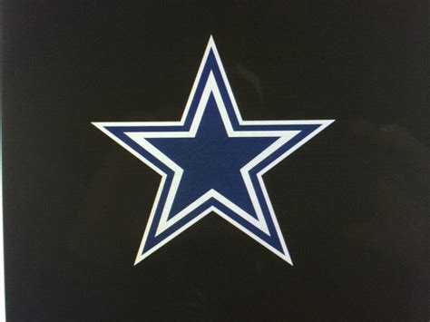 Unofficial feed of dallas cowboys football. Dallas Cowboys Star*2 Pack* Blue & Silver Decal 5.5"x5.5 ...