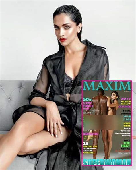 Dont Be Fooled By This Leaked Nude Photoshoot Of Deepika Padukone Its Fake Bollywood News