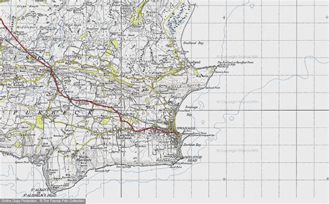Old Maps Of Swanage Bay Dorset Francis Frith