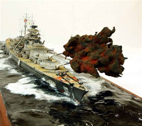 Battleship Bismarck Scale Model
