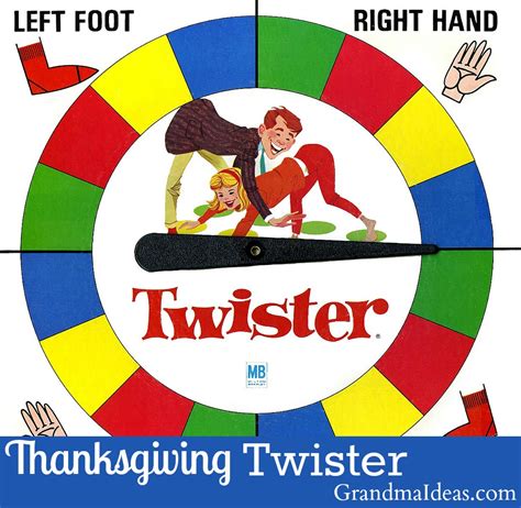 Thanksgiving Twister For Grandchildren Grandma Ideas