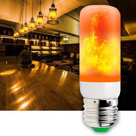 E27 Led Flame Effect Lamp 220v Led Dynamic Fire Light Bulb 110v Led