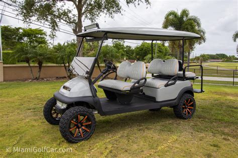 Club Car Precedent 6 Passenger Grey Sku 667 Miami Golf Carts New