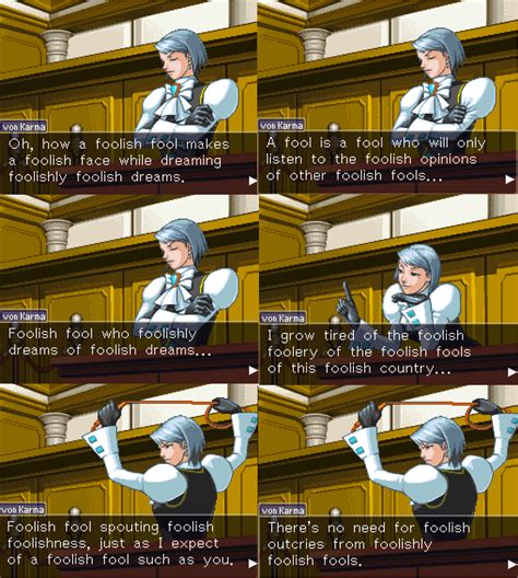 Franziska Von Karma Certainly Has A Way With Words Aceattorney