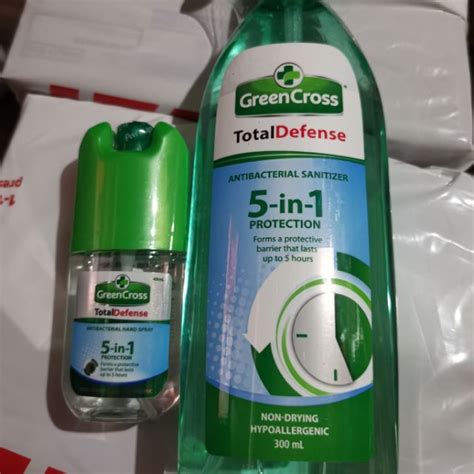 Green Cross 5 In 1 Total Defense Antibacterial Hand Spray Shopee