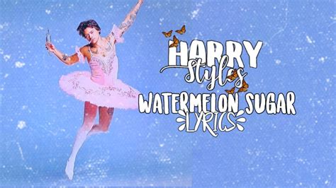 Watermelon sugar high watermelon sugar high watermelon sugar high (sugar) watermelon sugar high (sugar) watermelon sugar high watermelon thanks to almi autokickeada for adding these lyrics. Watermelon sugar lyrics+SNL performance - Harry Styles ...