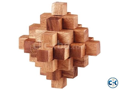 6 piece wooden puzzle solution star. STAR Wooden Cube Puzzle-NOT an easy puzzle to solve | ClickBD