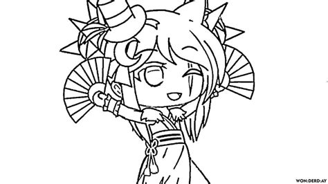 99 best gacha life outfits images in 2019. Gacha Cute Coloring Page : Coloring Page Gacha Life Team ...