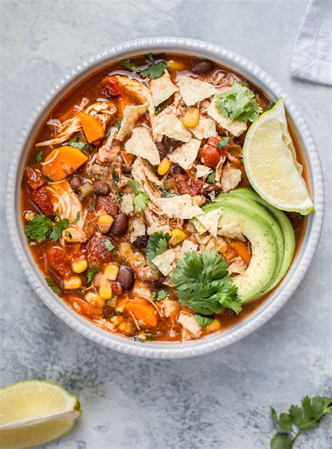 Add 2 packages gravy mix and stir until it thickens, about 2 minutes. Crockpot Mexican Chicken Soup • Salt & Lavender