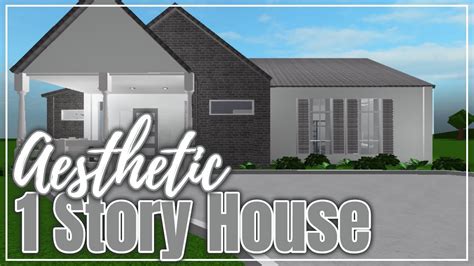 How To Build A One Floor House In Bloxburg Bios Pics