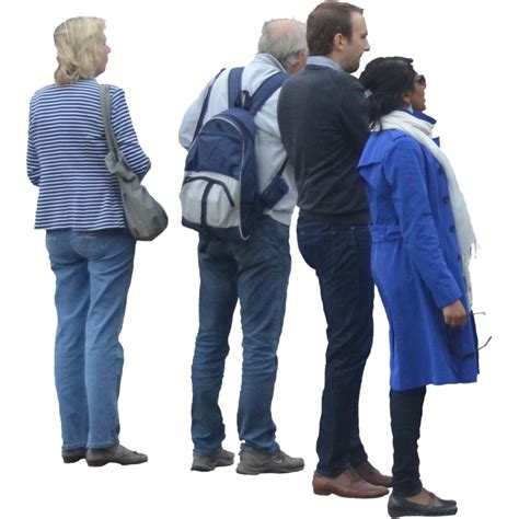 people png | Free Cutout of Four People 2 | Immediate Entourage ...