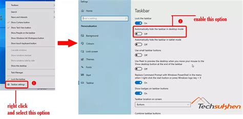 How To Hide Taskbar In Windows To Use Entire Screen Of Your Display Techsukhen