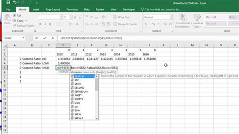 The excel sum function returns the sum of values supplied. Calculate Ratios in Excel part 2 - YouTube