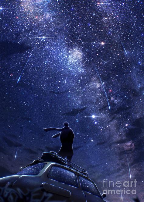 A Sky Full Of Stars Digital Art By Eru Last Fine Art America