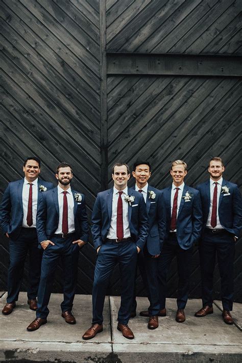 groom suit navy navy suit wedding navy and burgundy wedding groom and groomsmen style