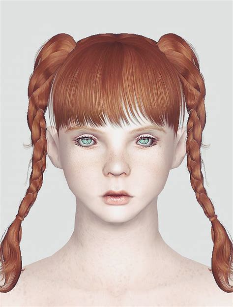 The sims 3 girls have different looks that give them an extra appeal. Braided Pigtails Newsea, S-Club and EA Hair Mashup by Momo ...