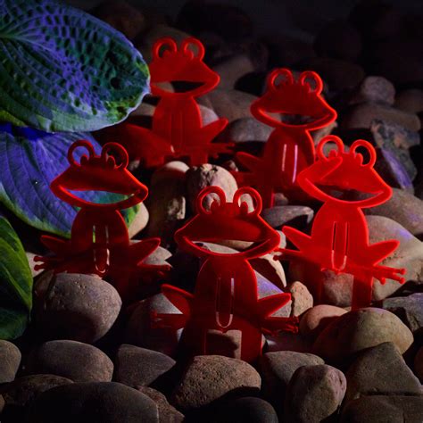 Garden Décor Ornament Stakes Set Of 5 Happy Frogs Suncatcher