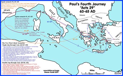 Acts 29 Pauls 4th And 5th Missionary Journeys