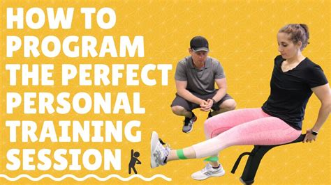 How To Program The Perfect Personal Training Session Youtube