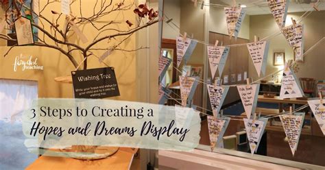 3 steps to creating a hopes and dreams display fairy dust teaching