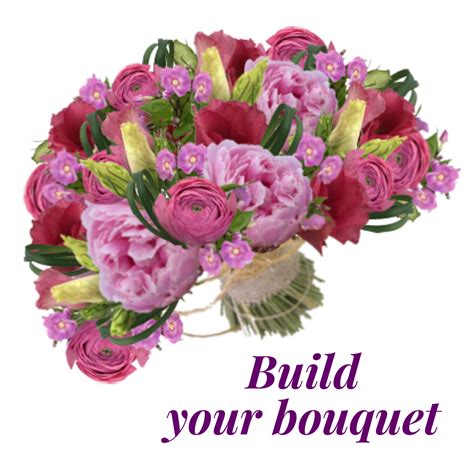 Build your own bouquet online! | Bouquet, Blossom, Floral The another advantage of bouquet creator is the abilty to be more personalized.