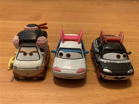 Disney Pixar Cars 2 Tokyo Mater Tuners Suki Chisaki Okuni Diecast Car
