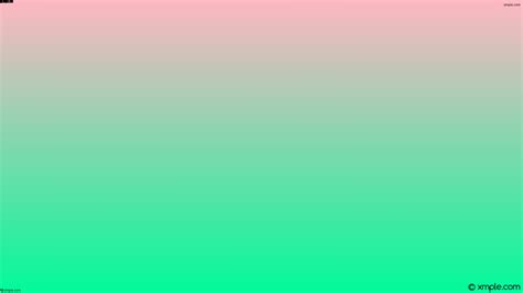 Wallpaper Highlight Green Gradient Linear Pink 00fa9a Ffb6c1 45° 50