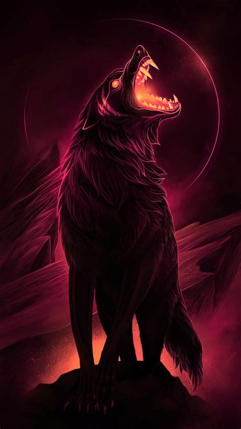 Angry Wolf Animal Fantasy Mad Teeth Hd Phone Wallpaper Peakpx