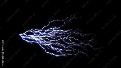 Flashes Of Lightning Abstract Lightning Background Thunderbolts