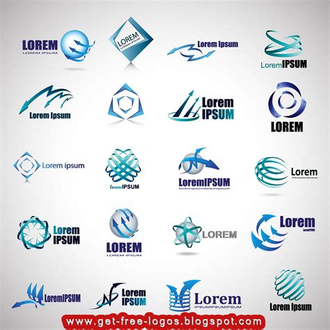 Get Free Logos Free Shutterstock Business Icons Set Isolated On Gray