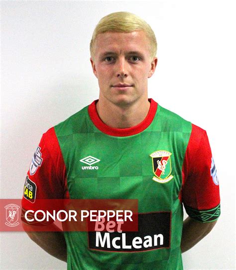 Welcome Conor Pepper Glentoran Fc