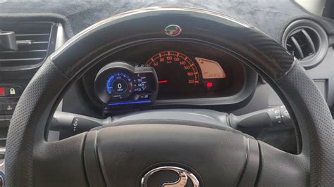Obd Cbw Perodua Axia Spec E Tambah Meter Vlog Santai Youtube