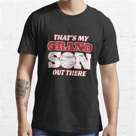Thats My Grandson Out There Baseball T Shirt For Sale By