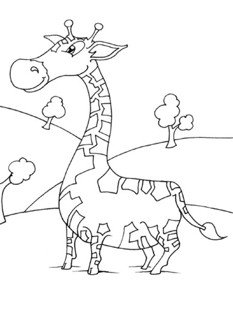 Bojanke Za Decu Žirafe