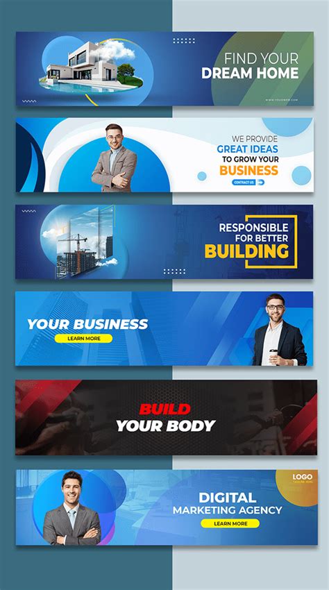 Linkedin Cover Banner Behance