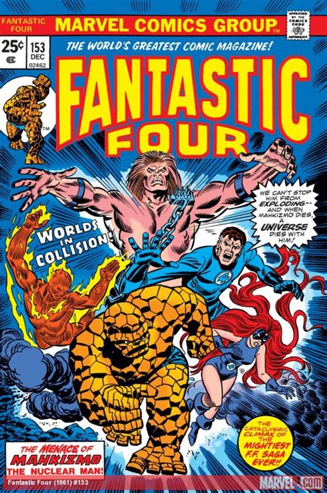 Fantastic Four 1961 153 Comic Issues Marvel