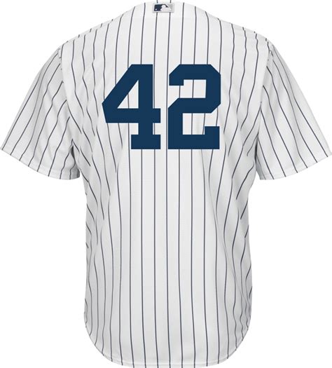 Jackie Robinson Day 42 Jersey Ny Yankees Replica Adult Home Jersey
