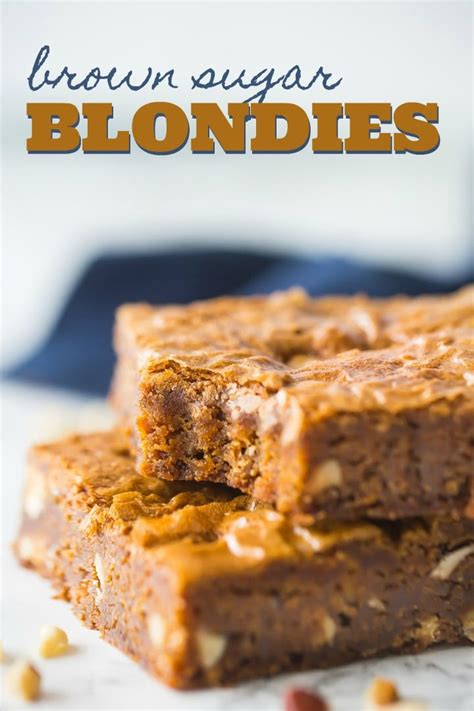 Best Blondies Recipe Chewy Gooey Fudgy And Caramel Y Baking A Moment