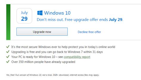 Are You Aware Of The Free Windows 10 Upgrade Deadline