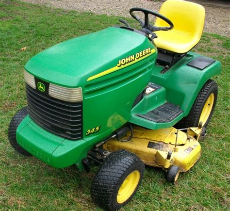 John Deere 325 345 335 Lawn And Garden Tractors Sn 070001