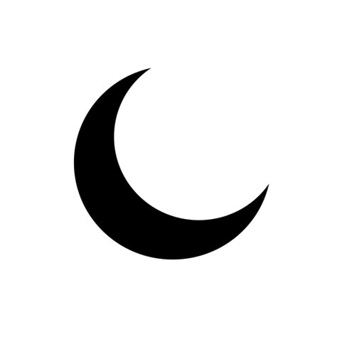 Free Moon Icon Png Vector Pixsector