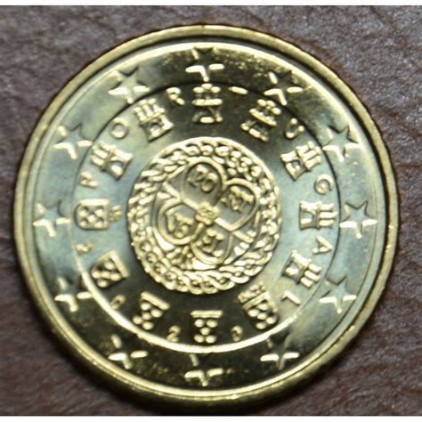 Euromince Mince Cent Portugalsko Unc