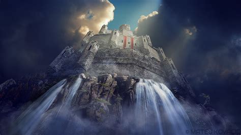 Matej Kovacic Castle Waterfall
