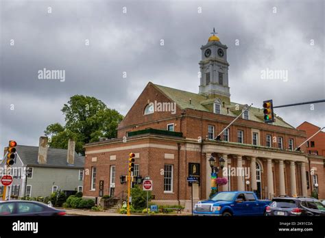 Plymouth, Massachusetts, USA - September 12,2022: Plymouth's Historic