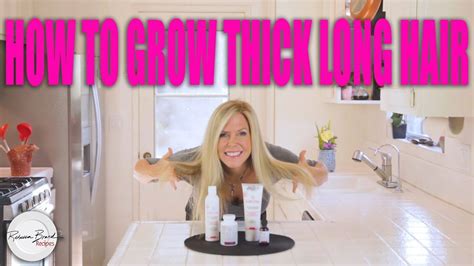 Longer Stronger Healthier Hair Grow Thicker Hair Youtube