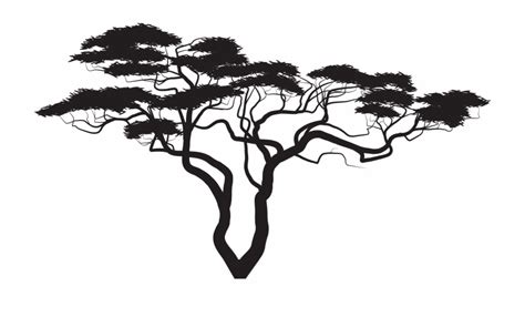 African Tree Silhouette Clipart 10 Free Cliparts Download Images On