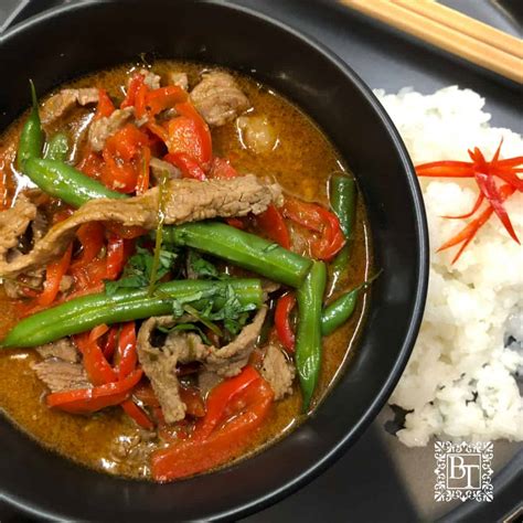 Penang Curry With Beef Becs Table