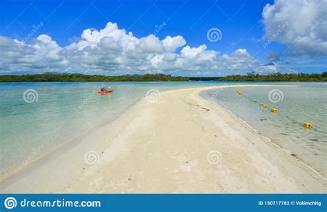Ile Aux Cerfs Leisure Island Mauritius Stock Photo