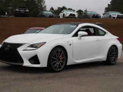 Used 2015 lexus rc f with rwd, premium package, navigation system, dvd, heated seats, blind spot monitor, 19 inch wheels, alloy. 2017 Lexus RC F for sale in Raleigh NC - YouTube